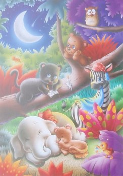 ジャングルの動物たち