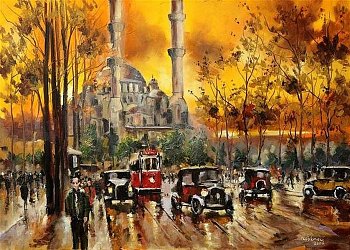 ニューモスク(Yeni Camii)、イスタンブール、トルコ