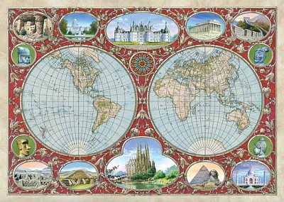 1607年の世界地図