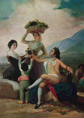 La Vendimia、Francesco de Goya